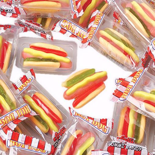 Picture of Gummy Hot Dogs - 300/case (300 Units)