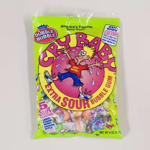 Picture of Cry Baby Gumballs 4 Oz. Bag (24 Units)