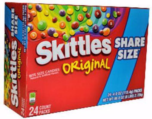 Picture of Skittles Original Share Size 4 oz. (24 Units)