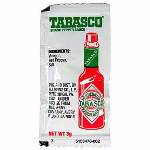Picture of Tabasco Brand Pepper Sauce (packet) (105 Units)