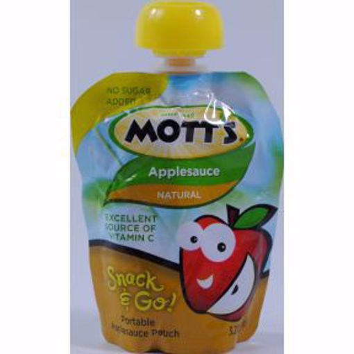 Picture of Mott's Applesauce Snack and Go Pouch Natural (12 Units)