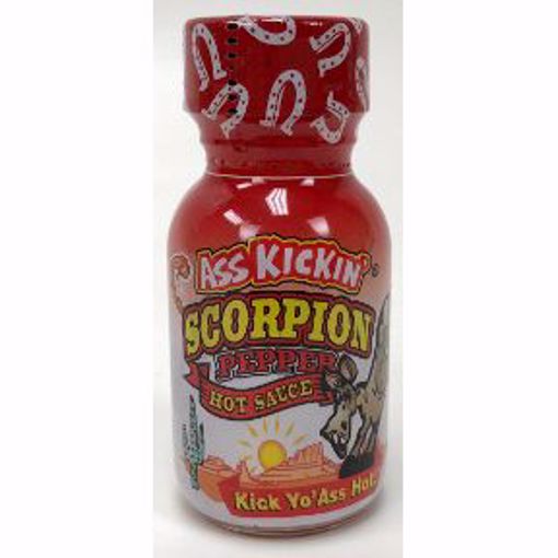 Picture of Ass Kickin Scorpion Pepper Hot Sauce (14 Units)