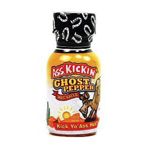 Picture of Ass Kickin' Ghost Pepper Hot Sauce (14 Units)