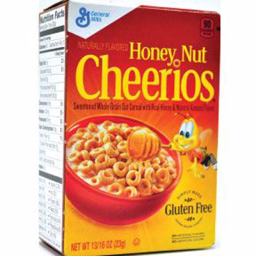 Picture of General Mills Honey Nut Cheerios Cereal (box) (18 Units)