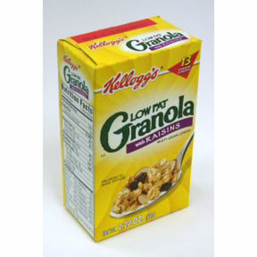 Picture of Kellogg's Low Fat Granola with Raisins Cereal (box) (12 Units)