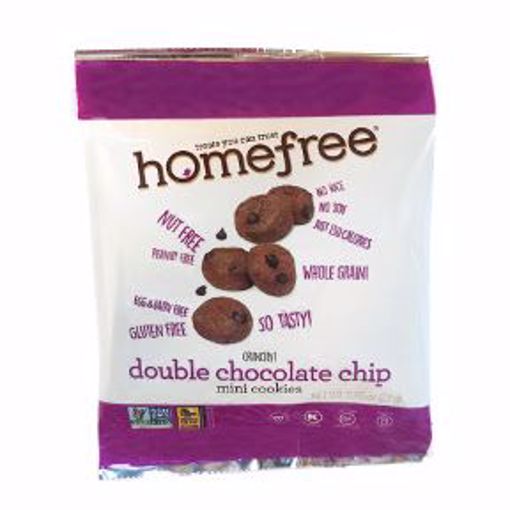 Picture of Homefree Gluten Free Double Chocolate Chip Mini Cookies (11 Units)