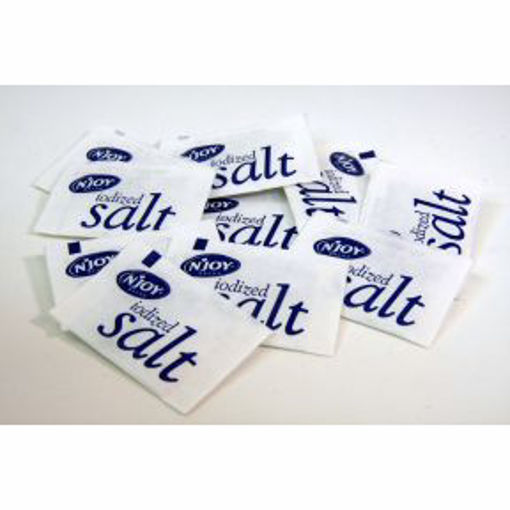 Picture of Salt Packets - Iodized, Generic Brand, 100 pack (4 Units)