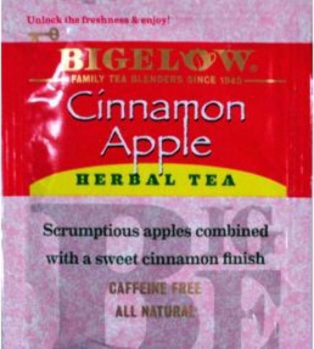 Picture of Bigelow Cinnamon Apple Herb Tea Single Packet (168 Units)