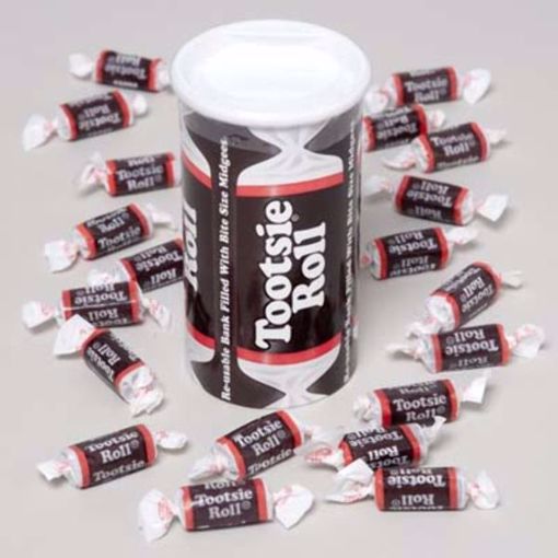 Picture of Tootsie Roll Bank 4 Ounce in Shipper Display (96 Units)