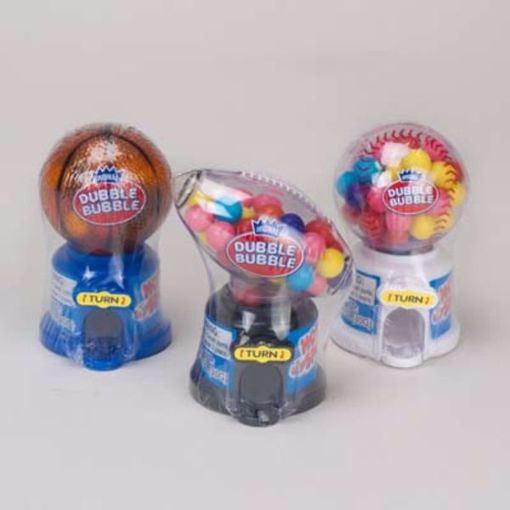 Picture of Sport Ball Dubble Bubble Gumball Dispenser (72 Units)