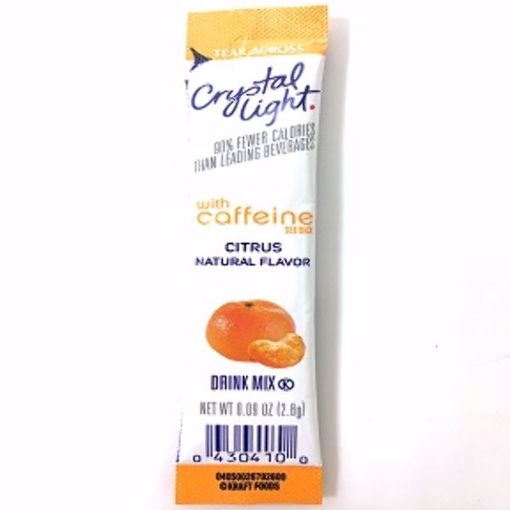 Picture of Crystal Light(R) With Caffeine Citrus 0.09 oz packet (70 Units)