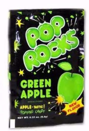 Picture of Pop Rocks Green Apple .33oz (24 Units)