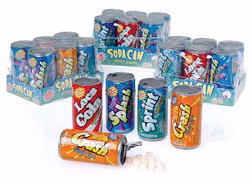 Picture of Soda Can Fizzy Candy (24 Units)