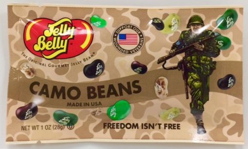 Picture of Jelly Belly Camo Jelly Beans 1 oz Bag (30 Units)