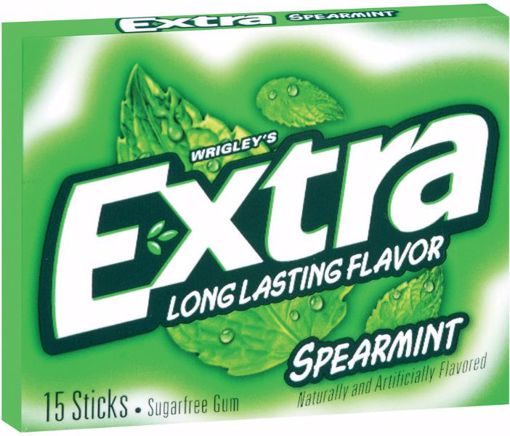 Picture of Extra Spearmint Gum Slim Pk 15 Pc (20 Units)
