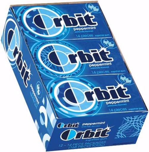 Picture of Orbit Gum Peppermint (24 Units)