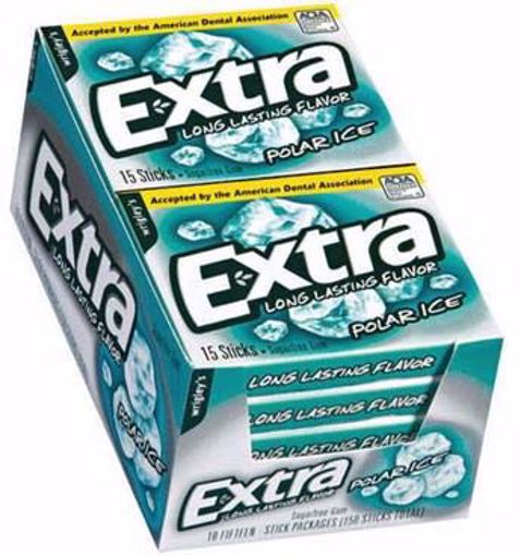 Picture of Extra Polar Ice Gum Slim Pk 15 Pc 10 Count (120 Units)