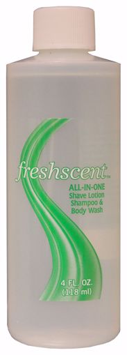 Picture of Freshscent All In One Shampoo/Shave Gel/Body Wash 4 oz. (60 Units)