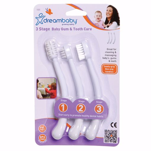 Picture of 3 Stage Baby Gum & Tooth Care - White, 3 Piece (6 Units)