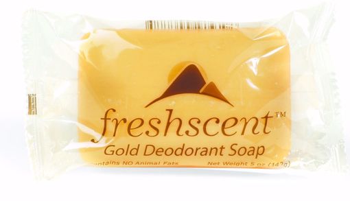 Picture of Freshscent Gold Deodorant Soap 5 oz (72 Units)