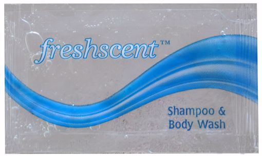 Picture of Freshscent Shampoo & Body Wash Packet - 0.34 oz (1000 Units)