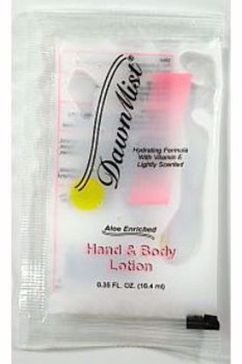 Picture of DawnMist Hand & Body Lotion Packet - 0.35 oz (1000 Units)