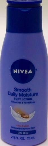 Picture of Nivea Smooth Daily Moisture Body Lotion - 2.5 oz, Shea Butter (6 Units)