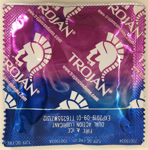 Picture of Trojan(R) Fire & Ice Lubricated Condom (12 Units)