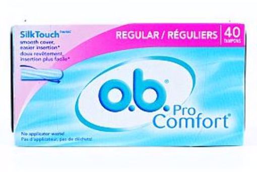 Picture of O.B.(R) Pro Comfort Tampons - 40 Count (3 Units)