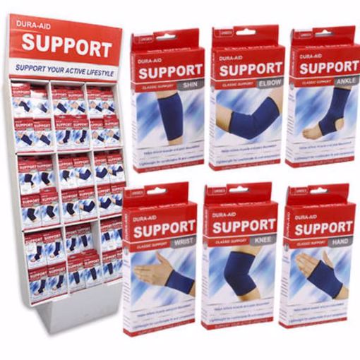 Picture of Dura-Aid Support Band - Assorted Styles, Floor Display (144 Units)