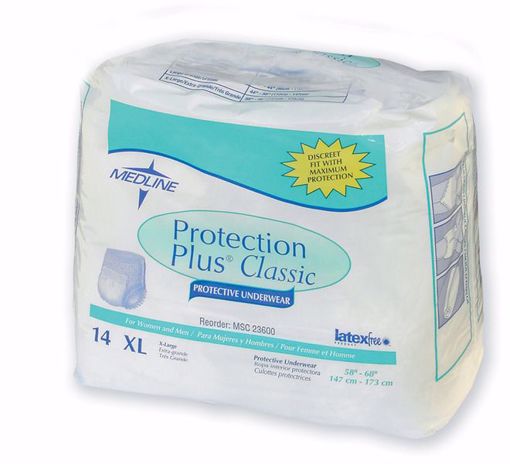 Picture of Protection Plus(R) Classic Underwear - 2 XLarge (48 Units)