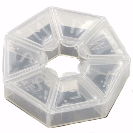 Picture of Chef Craft Round Pill Organizer (144 Units)