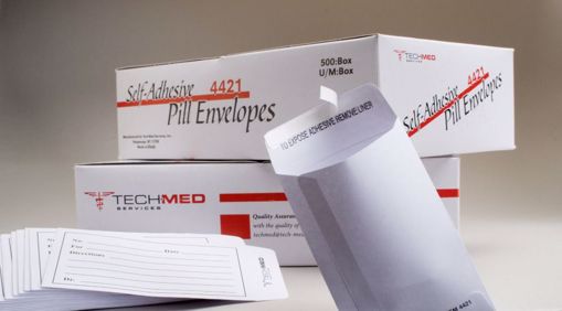 Picture of Printed Pill Envelope - 500 Count, Self-Seal (1 Units)