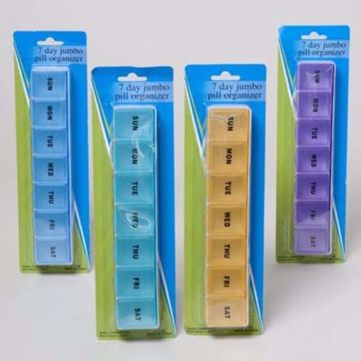Picture of Jumbo Pill Organizer - 7 Day (48 Units)