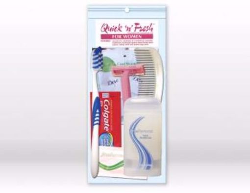 Picture of Women's Quick 'n' Fresh Mini Hygiene Emergency Kit (25 Units)