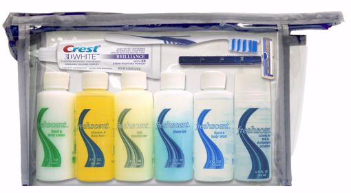 Picture of Unisex Deluxe Hygiene Emergency Kit - 9 Piece (12 Units)