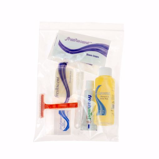 Picture of Adult Basic Hygiene & Toiletries Kit - 8 Piece (96 Units)