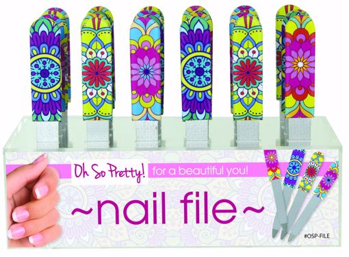 Picture of Oh So Pretty! Nail File - Display included (48 Units)