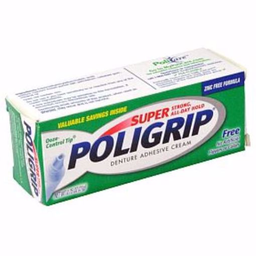 Picture of Super Poligrip Denture Adhesive Cream - 0.75 oz (12 Units)