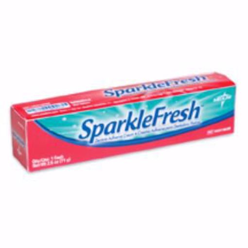 Picture of Medline Sparkle Fresh Denture Adhesive Cream - 2.5 oz (12 Units)