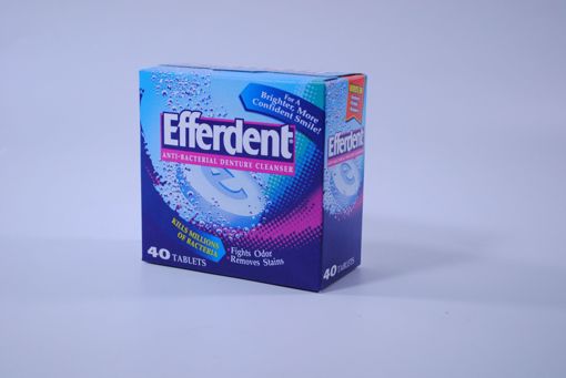 Picture of Efferdent(R) Denture Cleanser Tablets - Box of 40 (6 Units)