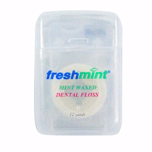 Picture of Freshmint Waxed Dental Floss - 12 yards, Mint (48 Units)