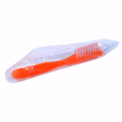 Picture of Toothbrush - 4", 30 Tufts, Orange (432 Units)