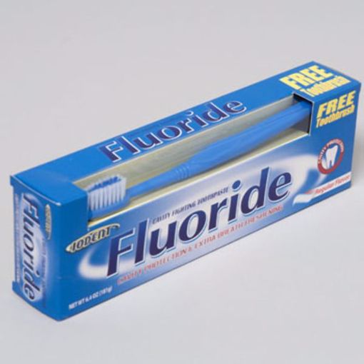 Picture of Iodent Fluoride Toothpaste - Toothbrush Included (48 Units)