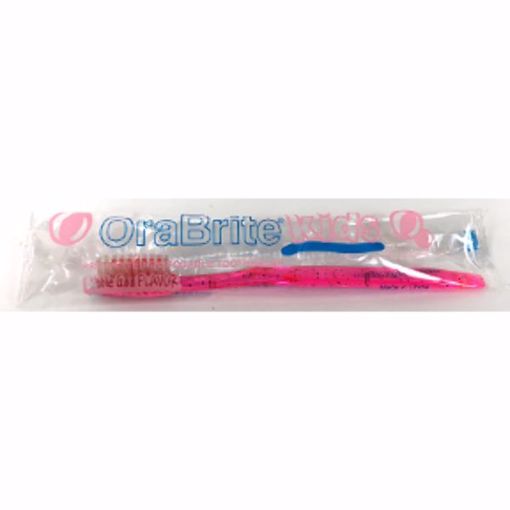 Picture of Kids Pre-Pasted Disposable Toothbrush - Bubblegum flavor (144 Units)