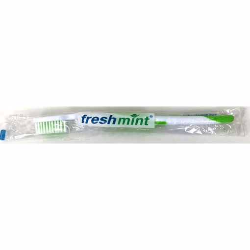 Picture of Freshmint Adult Toothbrush - Rubber Handle (144 Units)