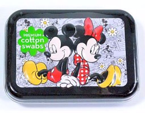 Picture of Cotton Buds Disney Cotton Swab Tin - 30 Count (24 Units)