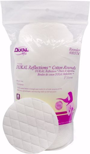 Picture of Dukal Reflections? 3" Cotton Rounds - 50 Count (24 Units)