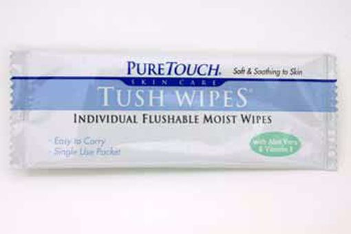 Picture of Tush Wipes(R) Flushable Moist Wipes 1 pk (288 Units)