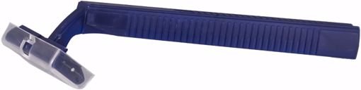 Picture of Disposable Razor, Twin-Blade, Blue Handle (2000 Units)